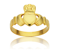 <p>The Irish Claddagh Ring - Symbol of Love, Loyalty & Friendship</p>