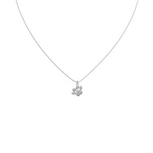 <p> Paw Print 'Best Friends' Necklace with adjustable chain</p>