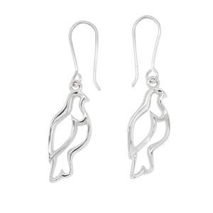 <p>Wood pigeon earrings available in sterlin silver</p>