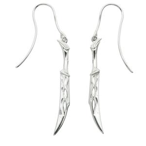 <p>Tauriel's Dagger earrings<br />
<br />
Tauriel is the Captain of the Woodland Guard of Mirkwood. She is an expert fighter, wielding her twin daggers with deadly force.<br />
<br />
Comes with official The Hobbit pouch.</p>