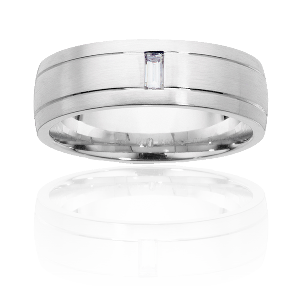 Men's Wedding Ring – AR557-C7 D 
