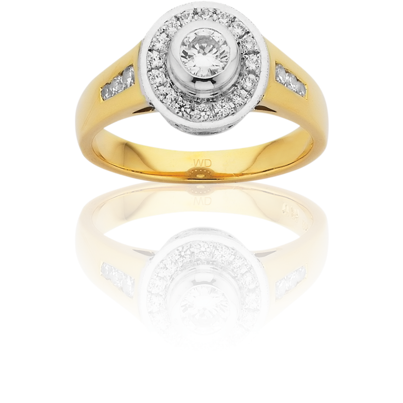 Diamond Engagement Ring – DD360W