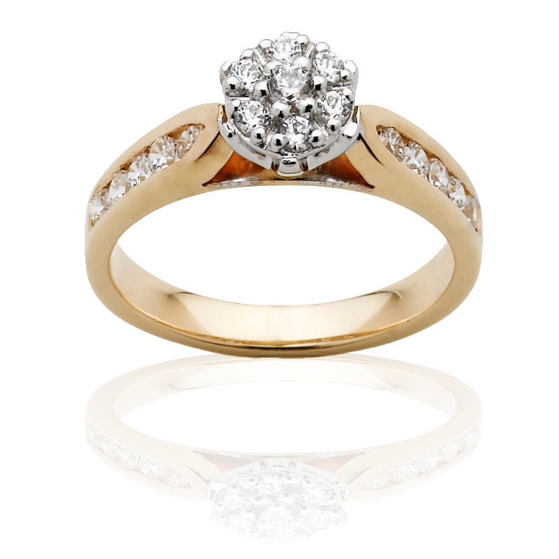 Diamond Engagement Ring – DD406W