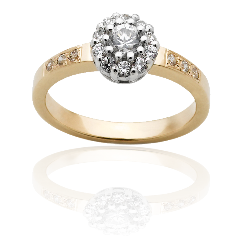 Diamond Engagement Ring – DD398W